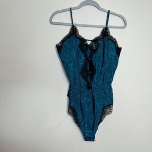 NWT vintage‎ high thigh lingerie bodysuit
